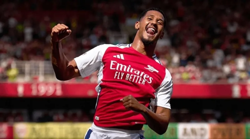 William Saliba là chuẩn mực cao nhất cho vị trí trung vệ hiện đại nhờ lối chơi điềm tĩnh và bọc lót đỉnh cao.