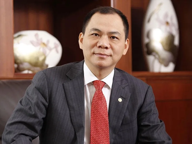 Chân dung tỷ phú Phạm Nhật Vượng — biểu tượng cho ý chí và khát vọng vươn tầm của trí tuệ Việt.