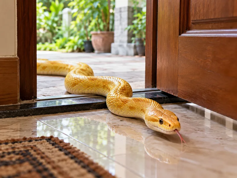 Mơ thấy rắn vàng vào nhà gợi liên tưởng đến sự thay đổi trong cuộc sống Mơ thấy rắn vàng vào nhà gợi liên tưởng đến sự thay đổi trong cuộc sống